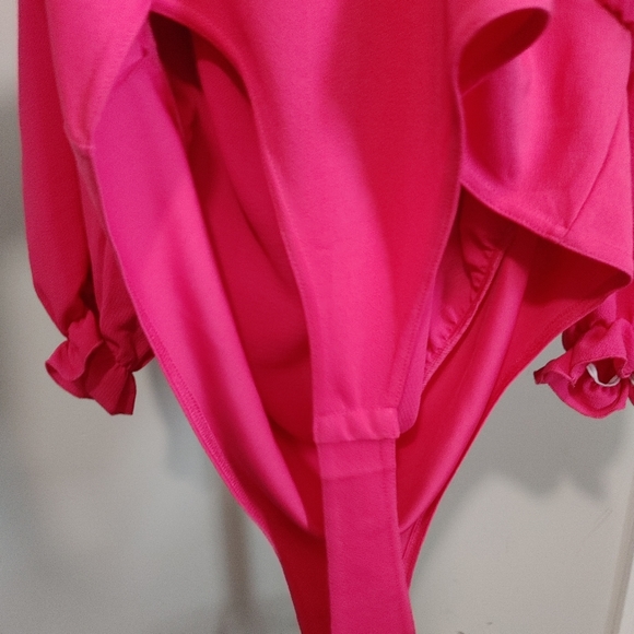 Hot Pink Bodysuit - Picture 5 of 7